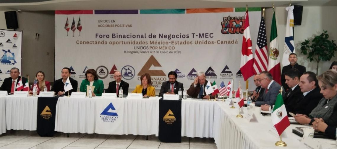 Gobierno de Sonora participa en el Foro Binacional de negocios T-MEC