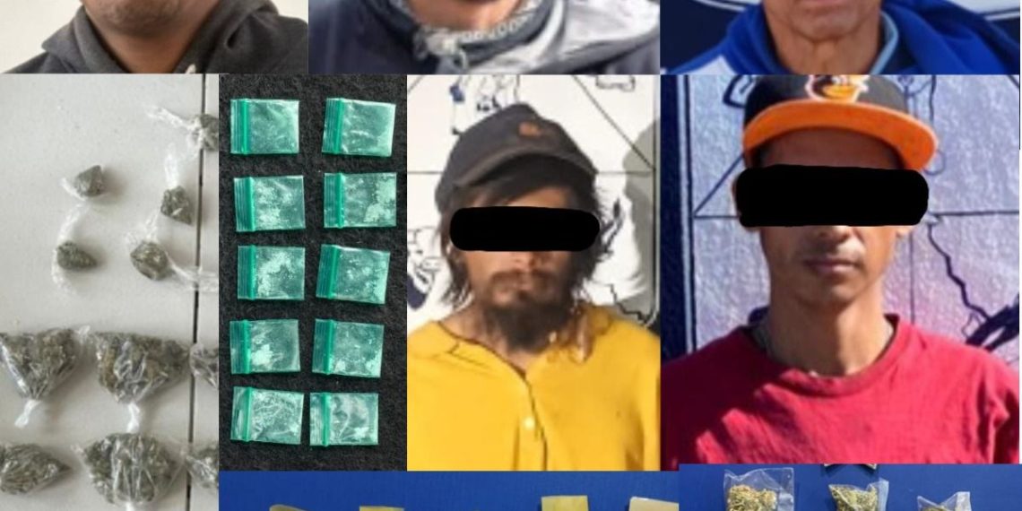 Incauta Gobierno de Sonora narcótico a personas detenidas durante operativos