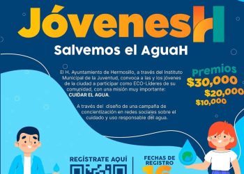 Continúa abierta la convocatoria para registrarse en concurso “Jóvenes H Salvemos el Agua”