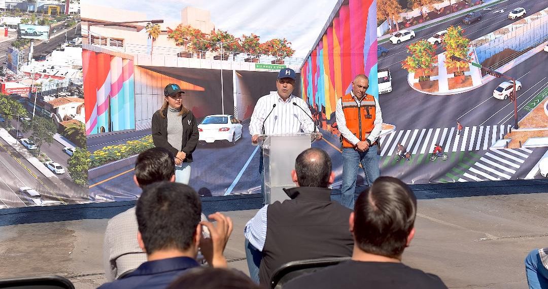 Hermosillo crece y se transforma con paso a desnivel Colosio y Solidaridad: Toño Astiazarán