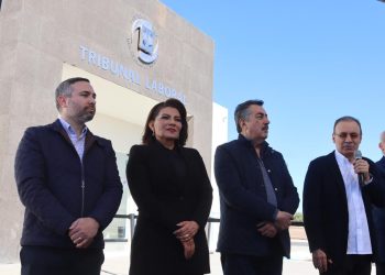 Atestigua Alcalde Javier Lamarque inauguración del primer Tribunal Laboral en Cajeme