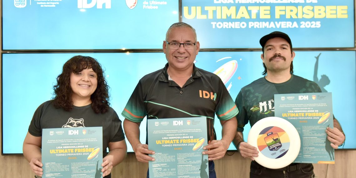 Anuncia IDH primera Liga Hermosillense de Ultimate Frisbee, torneo Primavera 2025