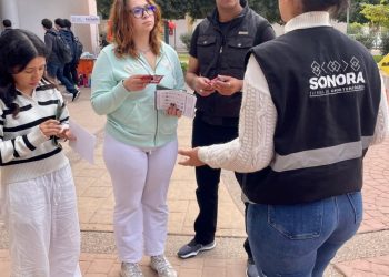 Orienta SSP sobre prevención de violencia familiar y de género a alumnos de Unison