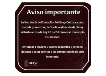 Por detenciones de importantes objetivos criminales suspenden clases en Culiacán