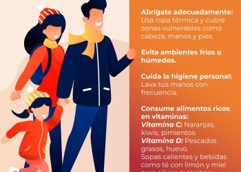 Invita Salud Sonora a cuidarse de las bajas temperaturas y prevenir enfermedades respiratorias