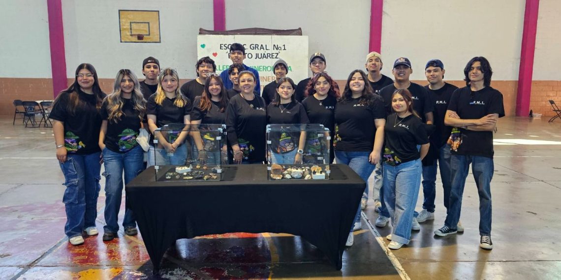 Brillan minerales del Pabellón Minero en plantel de Empalme