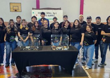 Brillan minerales del Pabellón Minero en plantel de Empalme