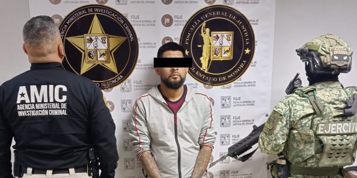 Captura operativo AMIC-DEFENSA a sujeto por privación ilegal de la libertad en Nogales