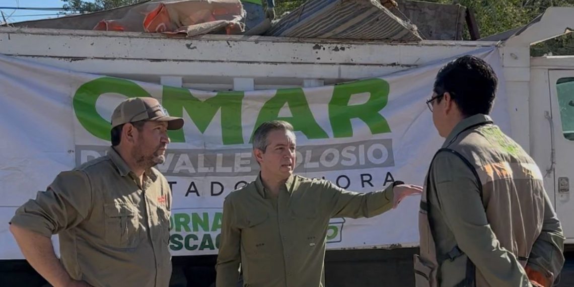 Logra jornada de descacharre 70 toneladas de basura: Omar Del Valle Colosio