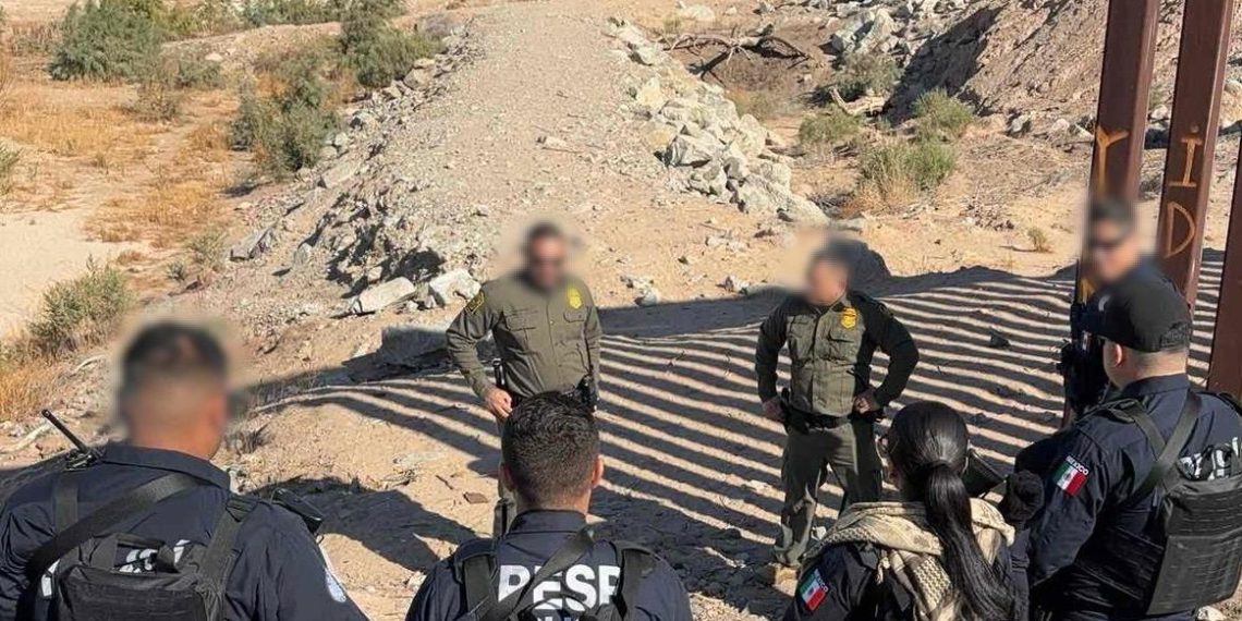 Coordinación binacional del Gobierno de Sonora y Estados Unidos refuerza seguridad en la frontera