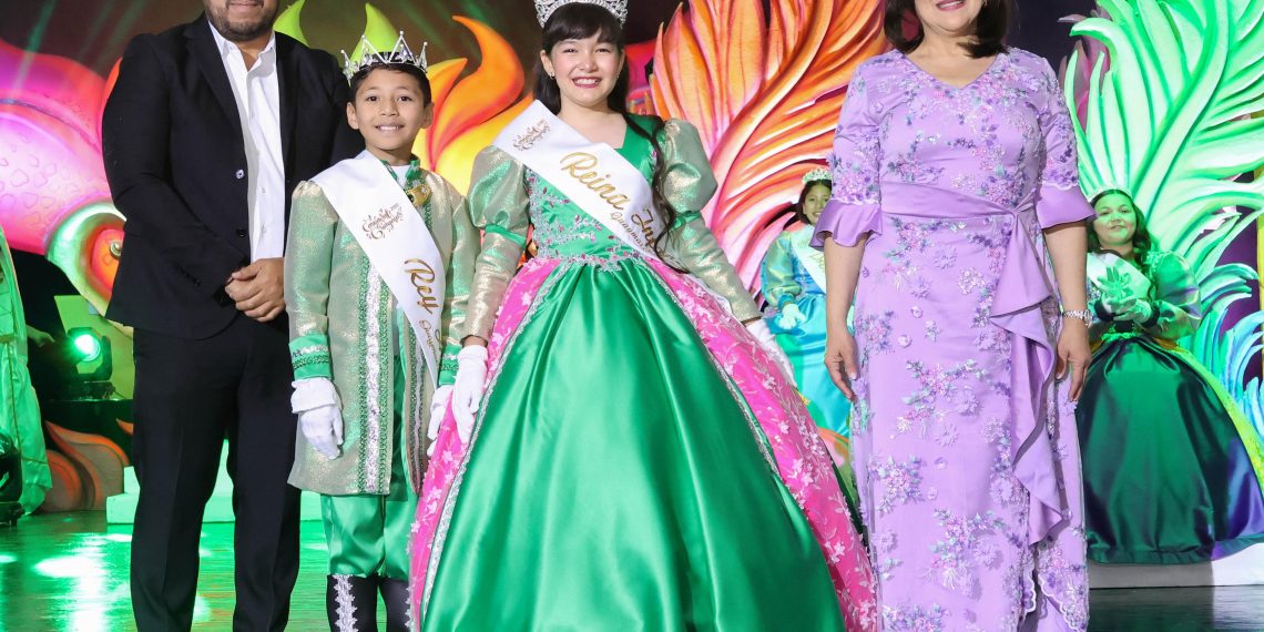 Son los niños María de los Ángeles y Sebastián los reyes infantiles del Carnaval Guaymas 2025