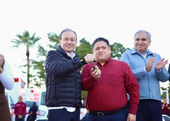 Agradecen gestión de Gobernador Durazo para entrega de ambulancias a Centro Regulador de Urgencias Médicas