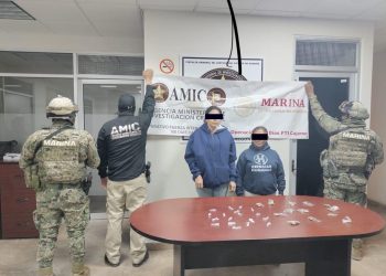 Presuntas distribuidoras de droga son capturadas en Operación Escudo Sable