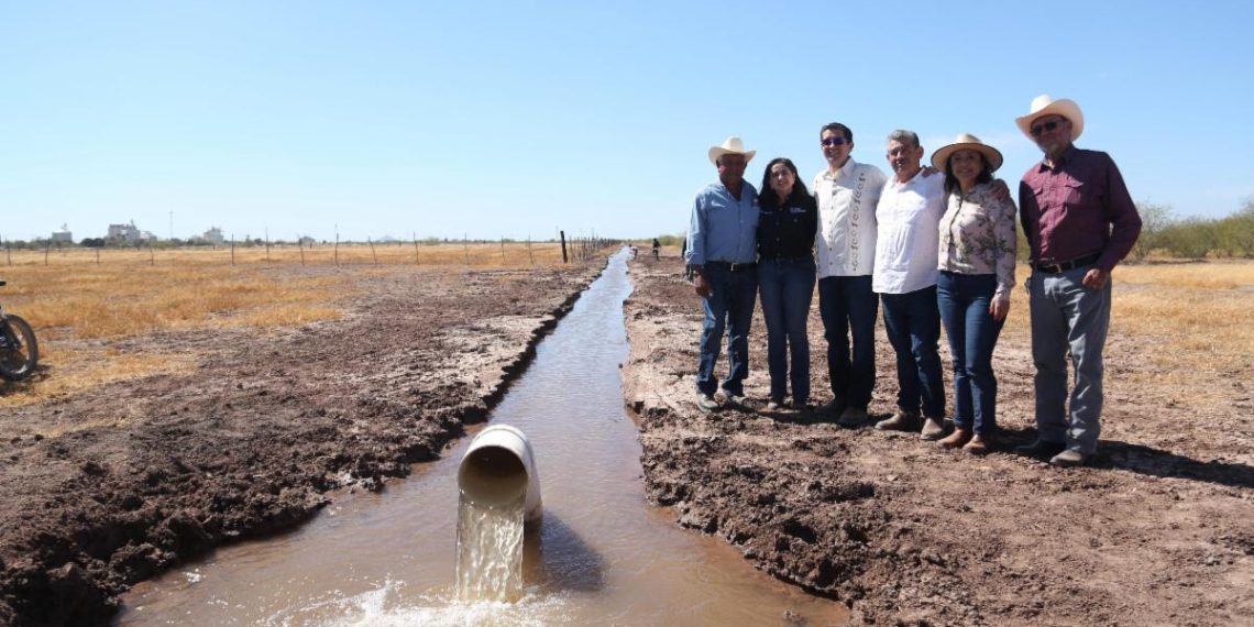 Gobierno de Sonora reactiva tierras al cultivo con obra hidroagrícola en Navojoa