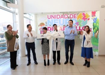 Inaugura Gobierno de Sonora Unidad de Neurodesarrollo en Isssteson