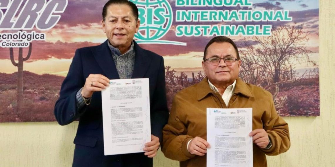 Consolida Universidad Tecnológica de SLRC liderazgo educativo mediante convenios con sectores público y privado