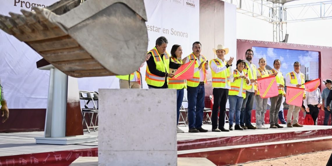 Inicia en Sonora construcción de 33,800 casas del Programa Nacional de Vivienda; Gobernador Durazo coloca primera piedra