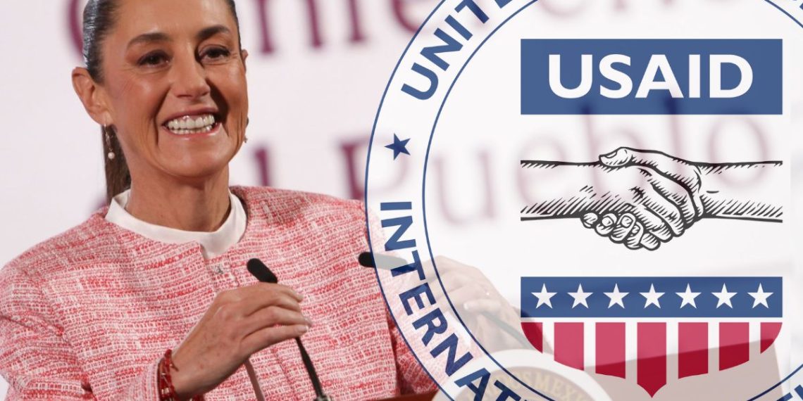 ‘Es mejor que cierre’: Sheinbaum respalda a Musk en desaparecer USAID