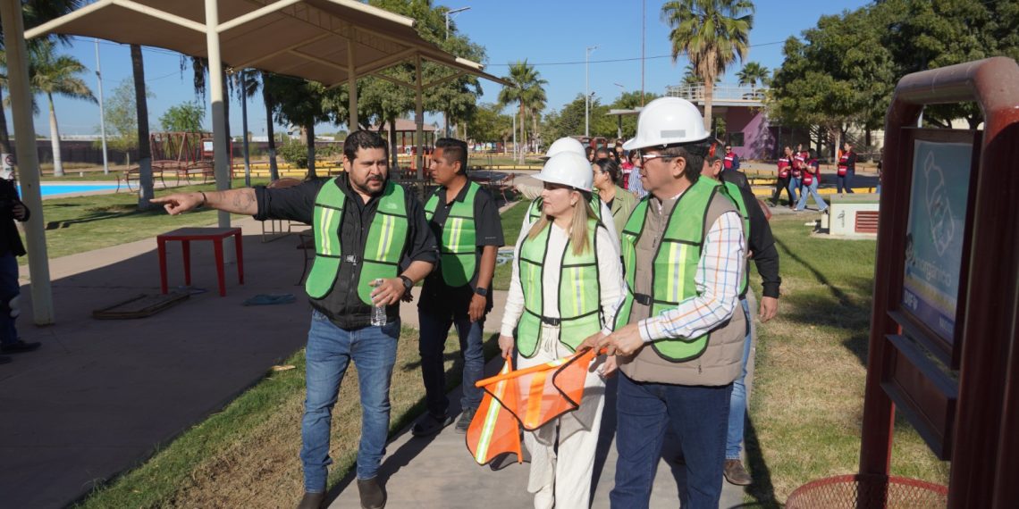 Arranca remodelación del Parque Infantil de Navojoa para recibir visitantes en Semana Santa