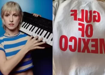 Vocalista de Paramore presume playera de “Golfo de México”