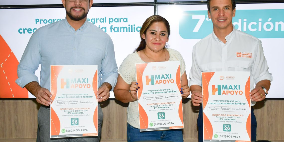 Anuncia Gobierno de Hermosillo séptima edición de Maxi Apoyo
