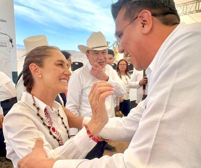 Atestigua Ramón Flores acto histórico para habitantes de la sierra alta sonorense