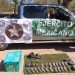 En múltiples operativos se asegura armas, vehículos y municiones en Trincheras