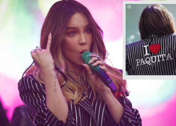 Belinda homenajea a Paquita la del Barrio en el Vive Latino 2025