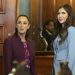 Sheinbaum se reúne con Kristi Noem en Palacio Nacional