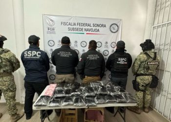 Hallan 32 kilos de fentanilo en cargamento de nopales