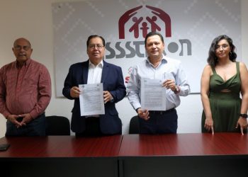 Fortalece Gobierno de Sonora vínculos de Isssteson con UTS y Cobach Sonora