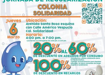 Invita Agua de Hermosillo a Jornada de Regularización