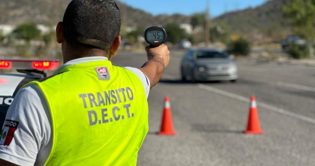 Refuerza Tránsito operativo radar en Hermosillo para inhibir exceso de velocidad