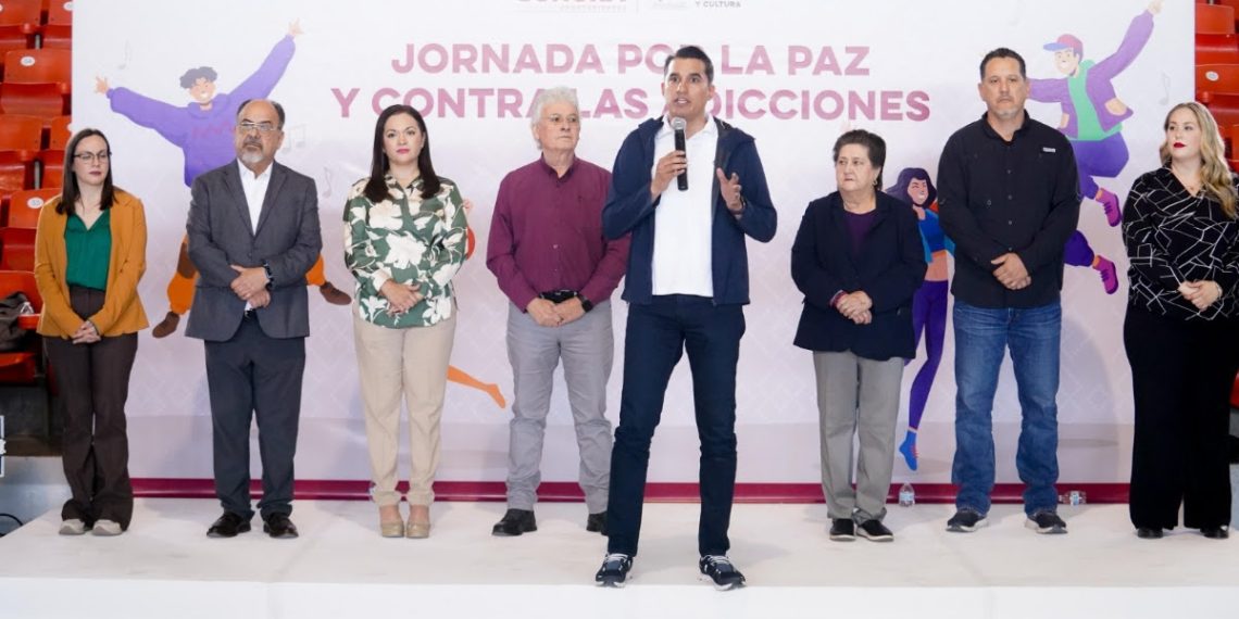 Promueve Gobernador Durazo Jornada Nacional por la Paz y Contra las Adicciones en Sonora: Froylán Gámez