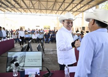 Gobernador Durazo avanza con acciones del Plan de Justicia Yaqui para fortalecer infraestructura hídrica