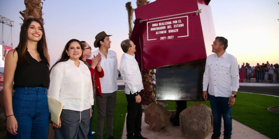 Con ambiente de fiesta y lleno total, Gobernador Durazo detona potencial turístico de Huatabampito con inauguración de Malecón