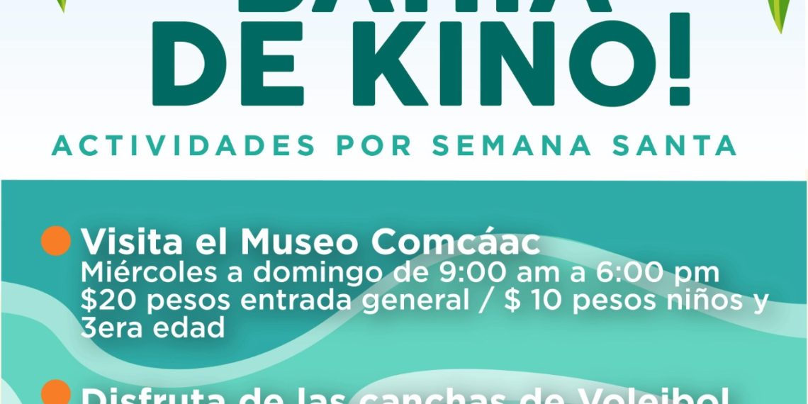Hermosillo y Bahía de Kino te esperan esta Semana Santa con actividades culturales, recreativas y familiares