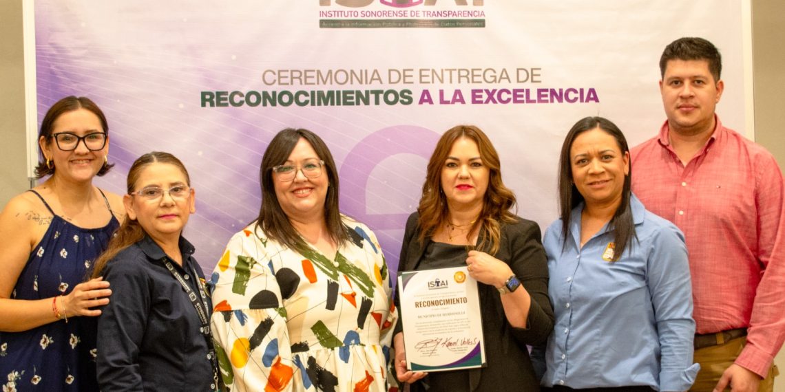 Reconoce ISTAI a Gobierno de Hermosillo por lograr una calificación de 100 en transparencia