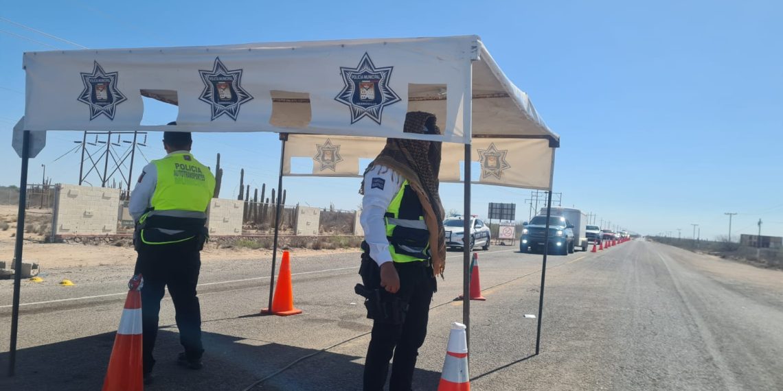 Se logra Semana de Pascua ordenada y segura, con saldo blanco en Hermosillo