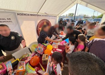 Celebra AMIC Día del Niño y la Niña con vecinos de La Cholla