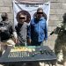 Asegura AMIC y DEFENSA droga, armas y captura a dos en cateo efectuado en Hermosillo