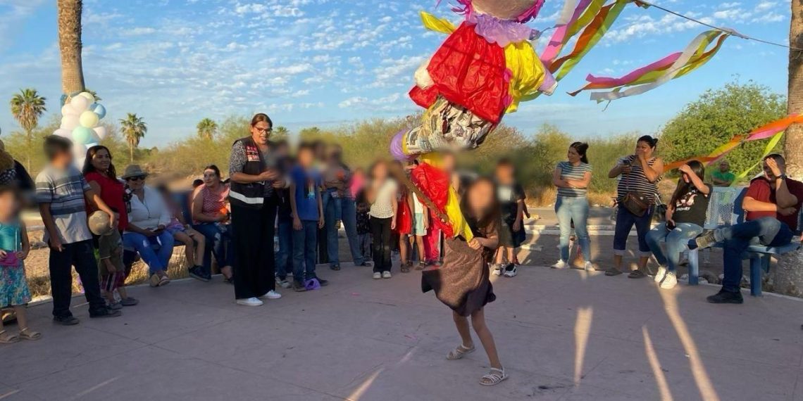 Festeja Gobierno de Sonora el Día de la Niña y Niño en polígonos focalizados: SSP