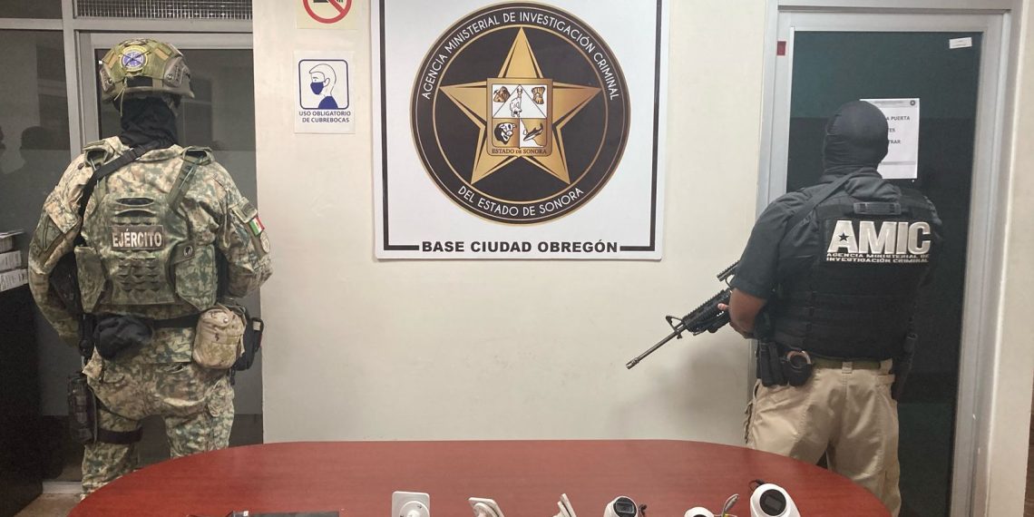 AMIC y DEFENSA aseguran cámaras y dispositivos vinculados a actividades ilícitas