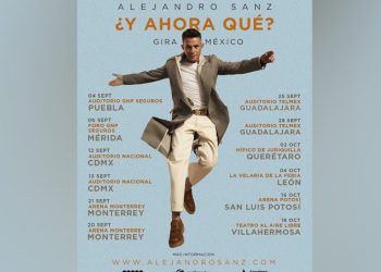 Alejandro Sanz anuncia gira por México