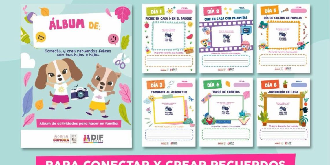 Promueve Gobierno de Sonora actividades recreativas sin costo o de bajo costo para realizar en familia