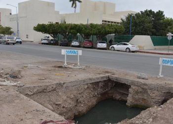 Avanza Gobierno de Sonora en la rehabilitación del alcantarillado sanitario en Navojoa