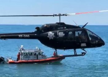 Unidad aérea del Gobierno de Sonora fortalece acciones de seguridad en el estado: SSP