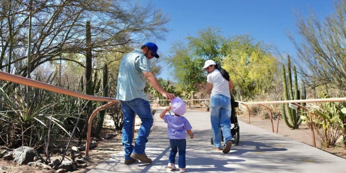 Gobierno de Sonora celebra a niñas y niños en el Centro Ecológico