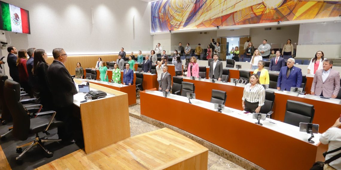 Clausura Congreso del Estado segundo periodo de sesiones ordinarias