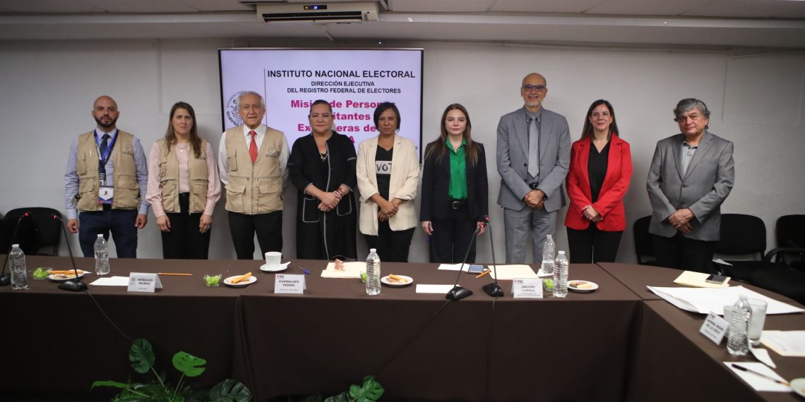Recibe INE a Misión de la OEA que observará la elección judicial